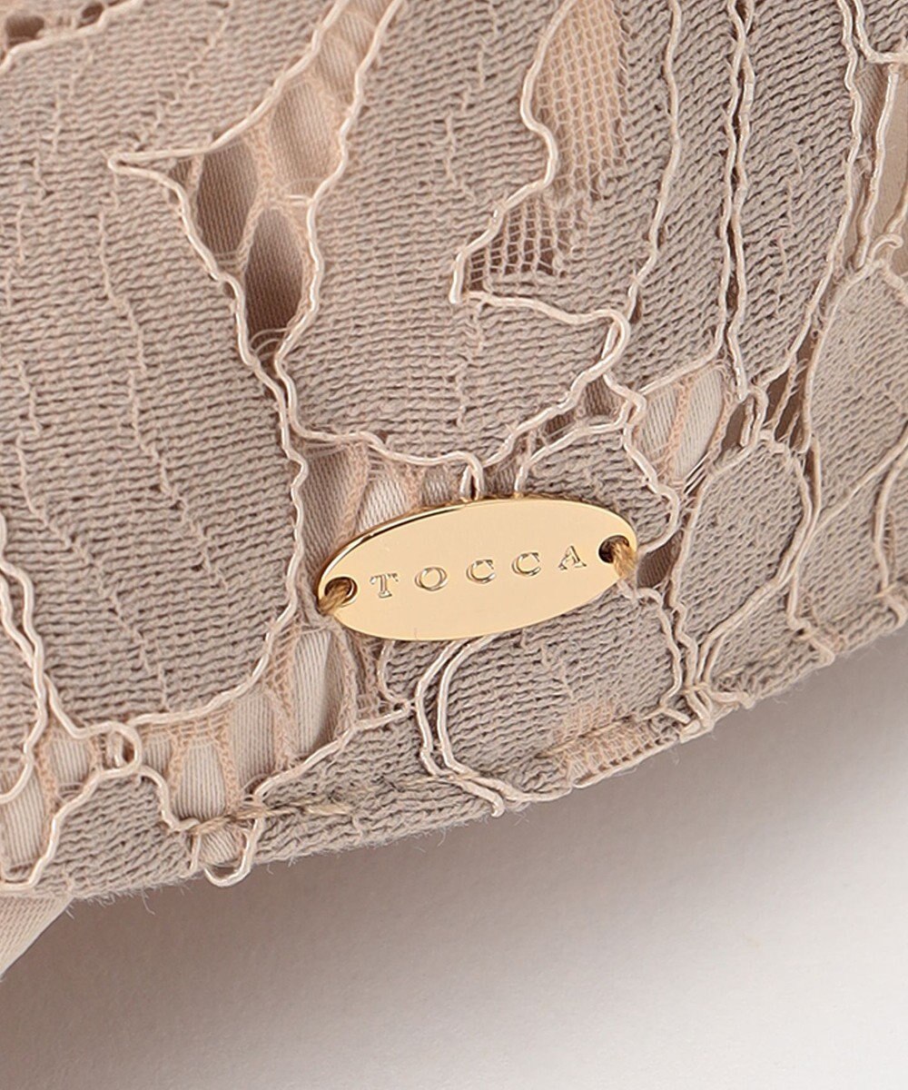 TOCCA 【つば部分UV90%以上カット・吸水速乾・抗菌防臭・洗える・サイズ調整可】LACE CAP リボンが外せる 2WAYレース素材キャップ 