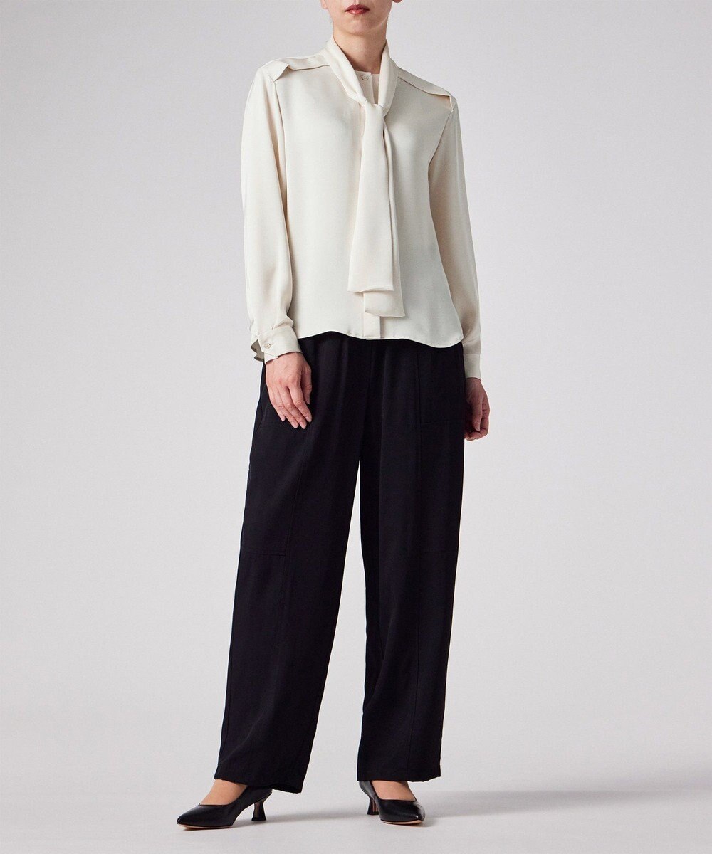 Paul Smith サテンボウタイ ブラウス 