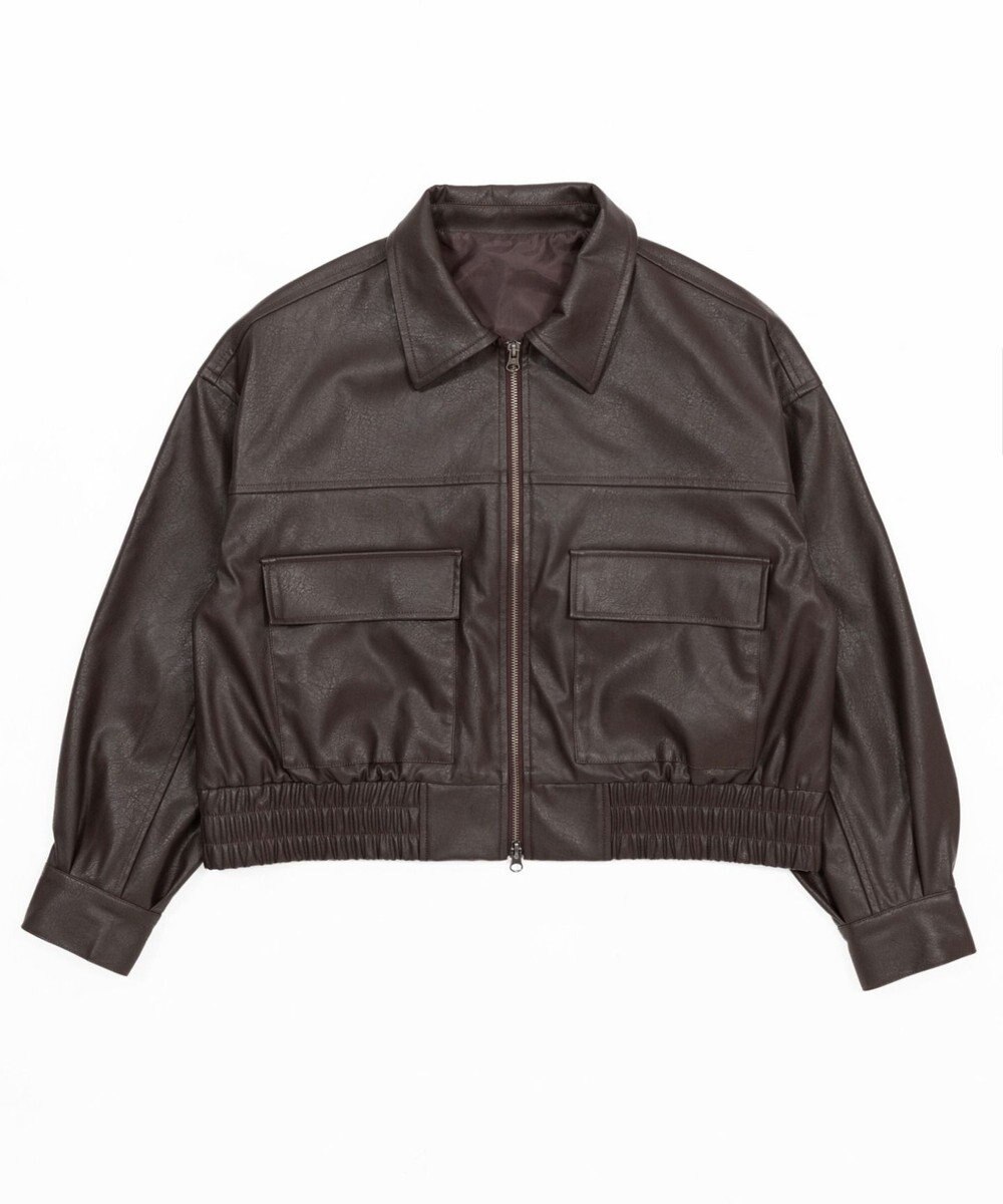 WEGO PUショートジャケット 