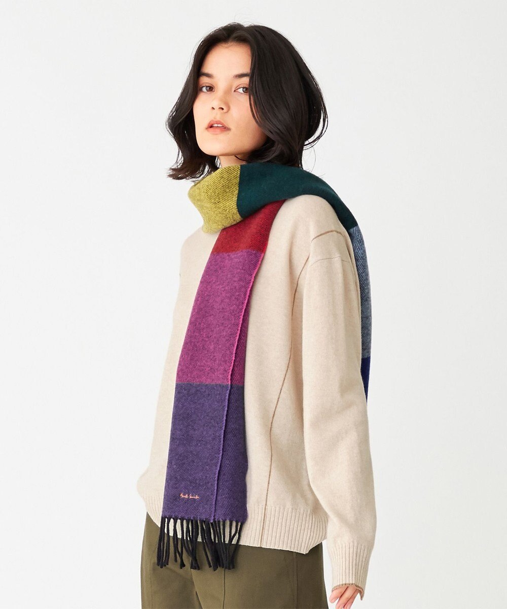 カラーブロック マフラー Paul Smith ファッション通販 公式通販 オンワード クローゼット カラーブロック マフラー Paul Smith ファッション通販 公式通販 オンワード クローゼット