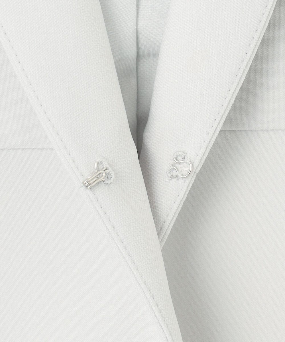 ANY SIS S 【セットアップ可】セレモニーダブルクロス ノーカラージャケット 