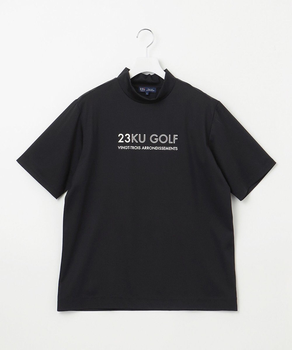 MEN】【UVケア】ロゴ モックネックシャツ / 23区GOLF | ファッション