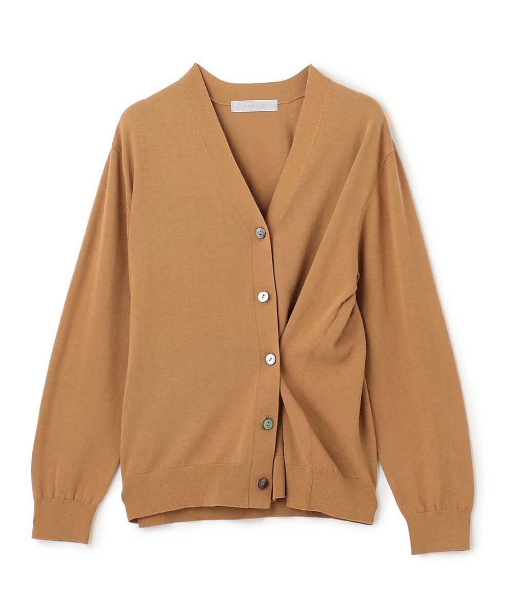 UNFILO L UVモイスト 2WAYカーディガン 