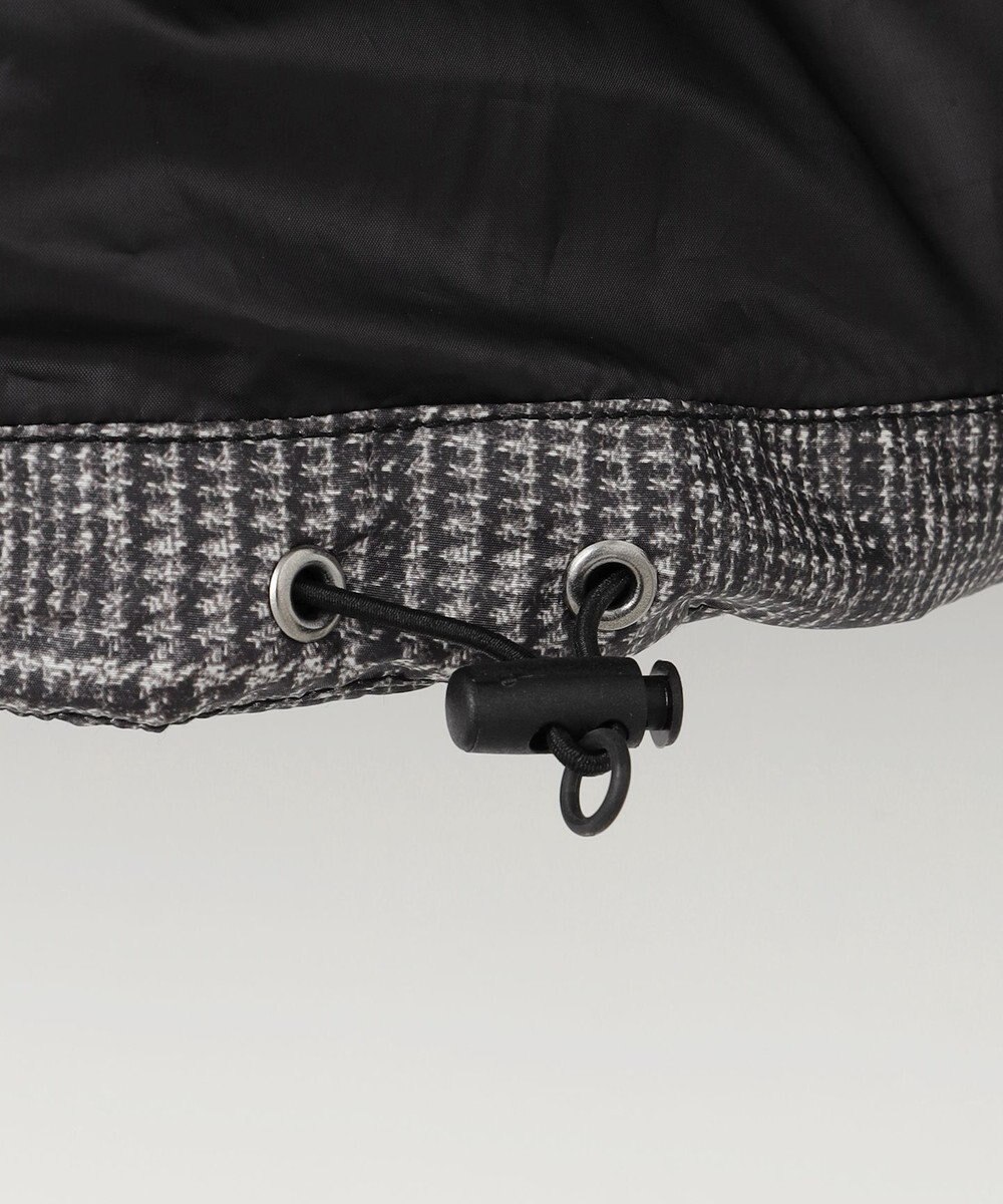 JOSEPH ABBOUD 【撥水/フード取り外し可/ダウン】パウダータフタ ダウン ブルゾン 