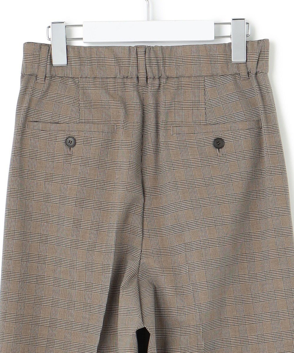 23区 【洗える】ドライ2WAYストレッチ チェック ワイドパンツ 