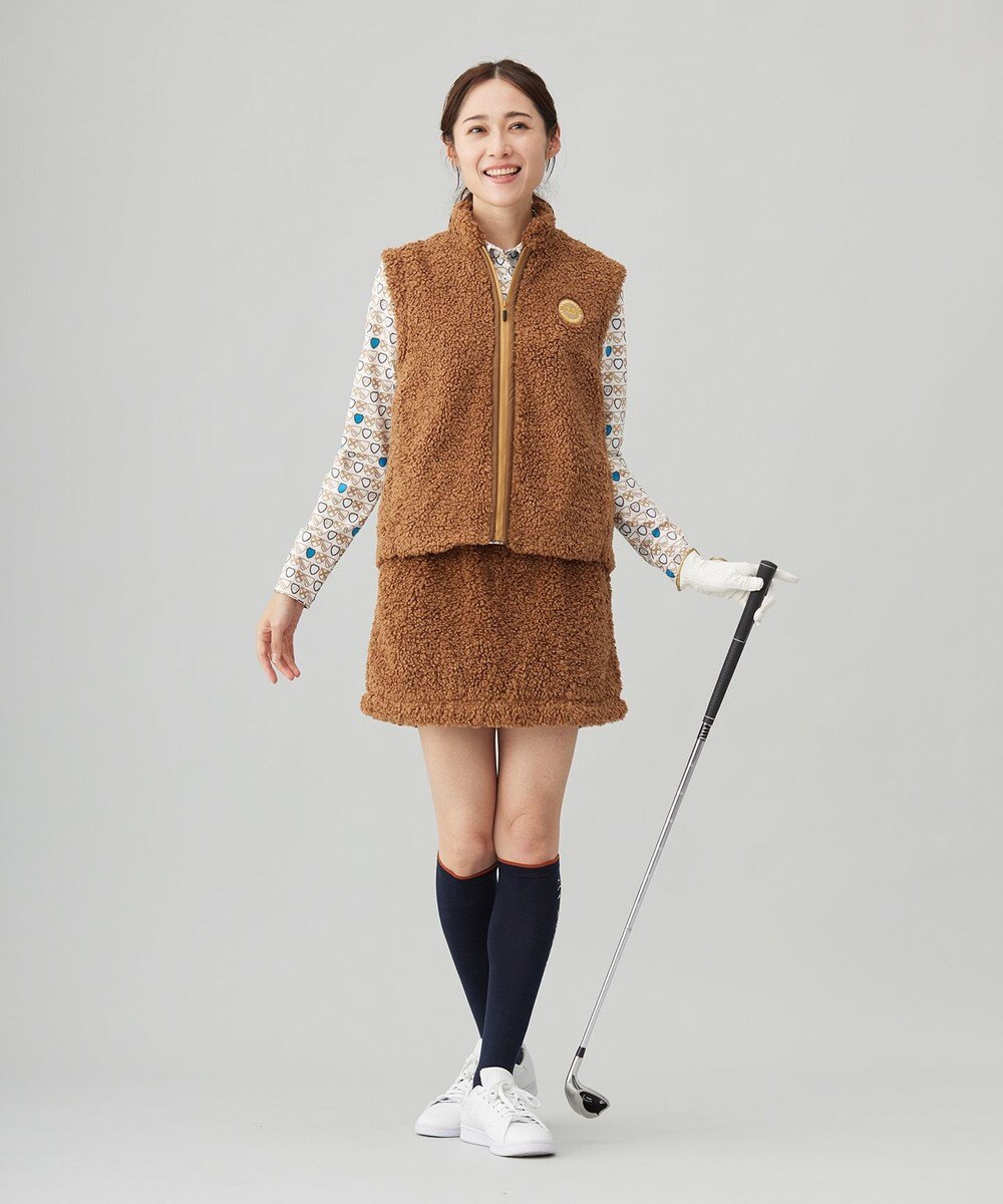 23区GOLF 【WOMEN】ボアスカート 