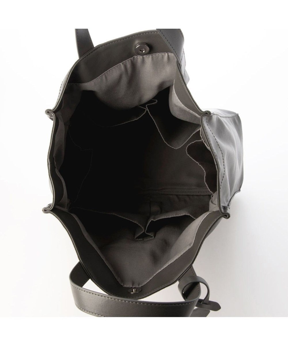 UNBILLION カシュカシュ cachecache / ガーメント合皮ショッパートートバッグ 