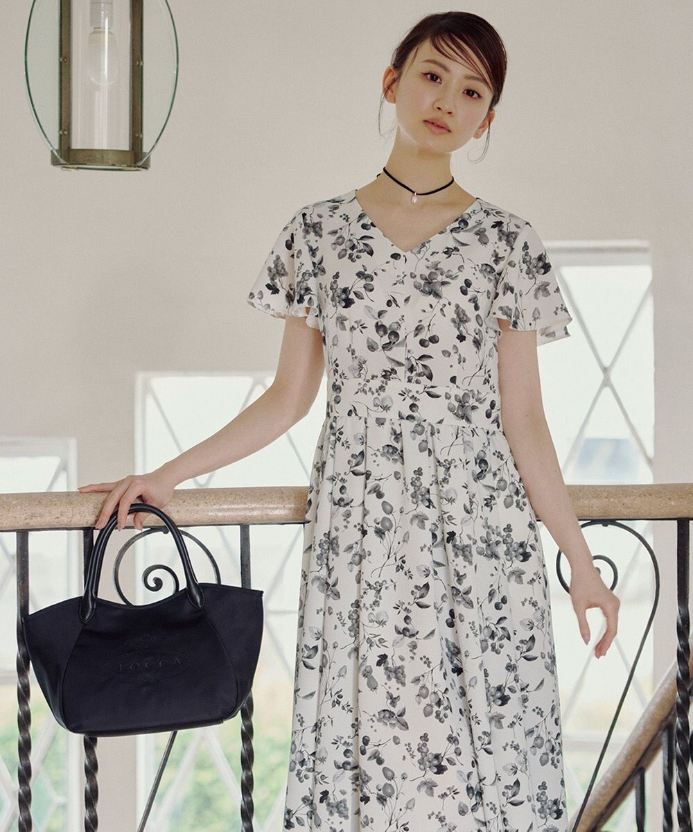 TOCCA TOUCH OF CRESTA NYLON TOTE ナイロントートバッグ【星風まどかさん着用】 