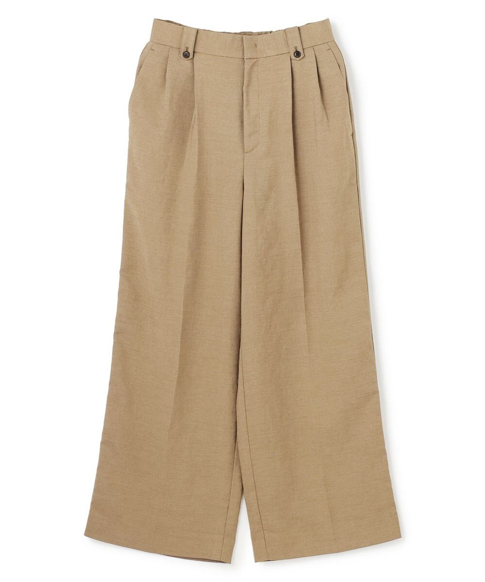 UNFILO 【セットアップ着用可】TENNEN TOUCH タックワイドパンツ 