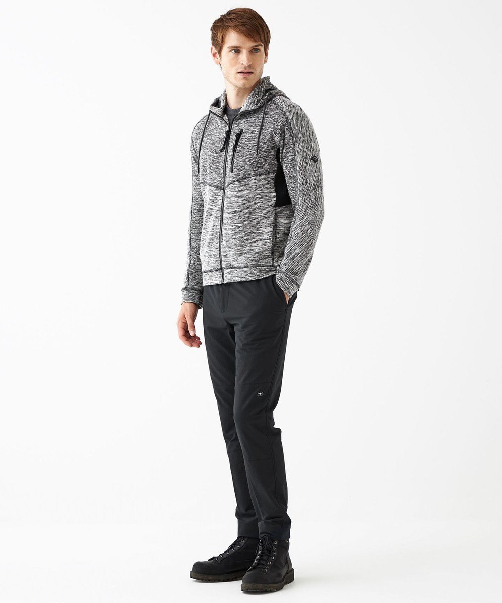 JOSEPH ABBOUD MOUNTAIN 【UNISEX】ランダムスラブリップ パーカー 