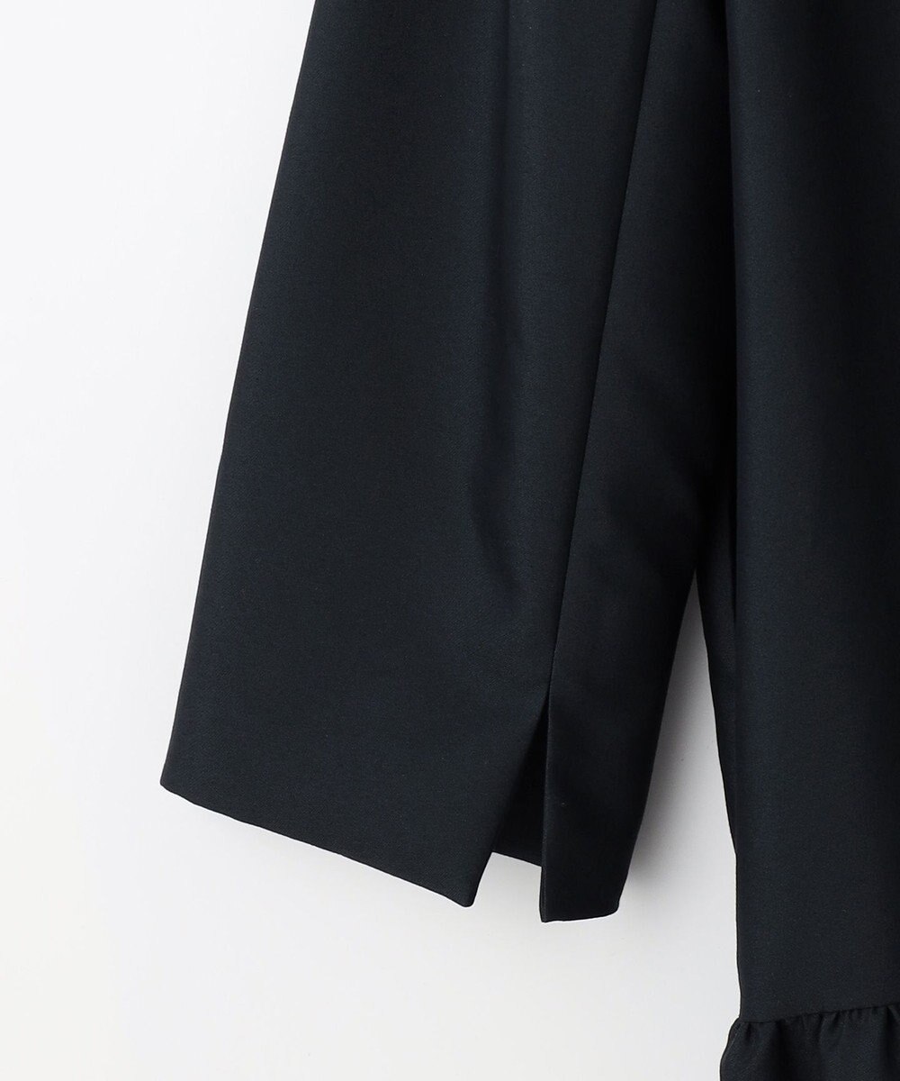 #Newans 【セレモニーにも】バックペプラムコート 