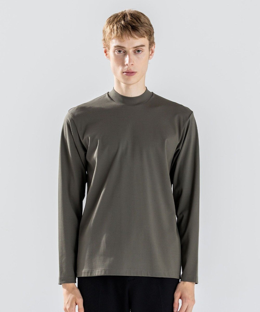 JOSEPH HOMME ハイゲージベアスムース　モックネック長袖Ｔシャツ 