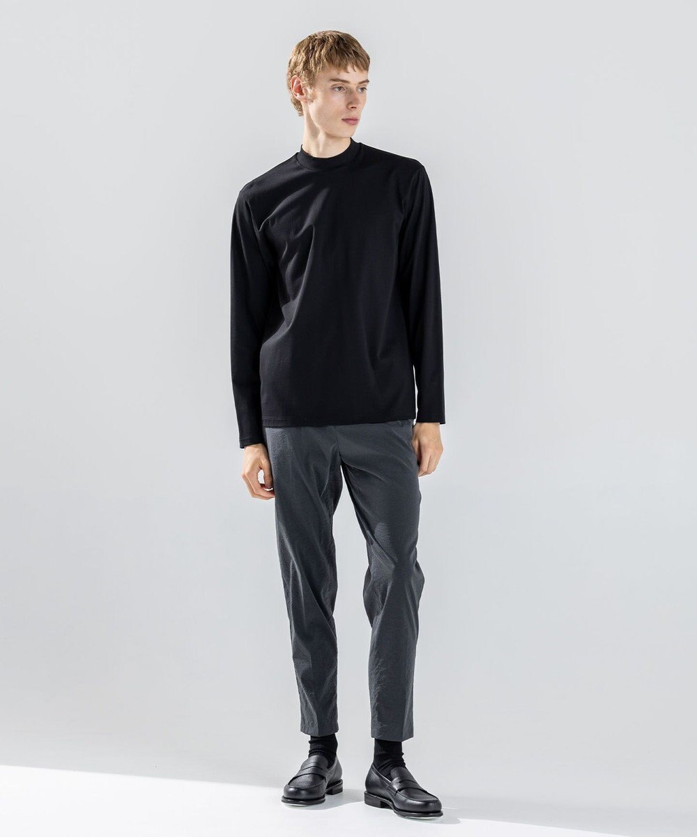JOSEPH HOMME ハイゲージベアスムース　モックネック長袖Ｔシャツ 