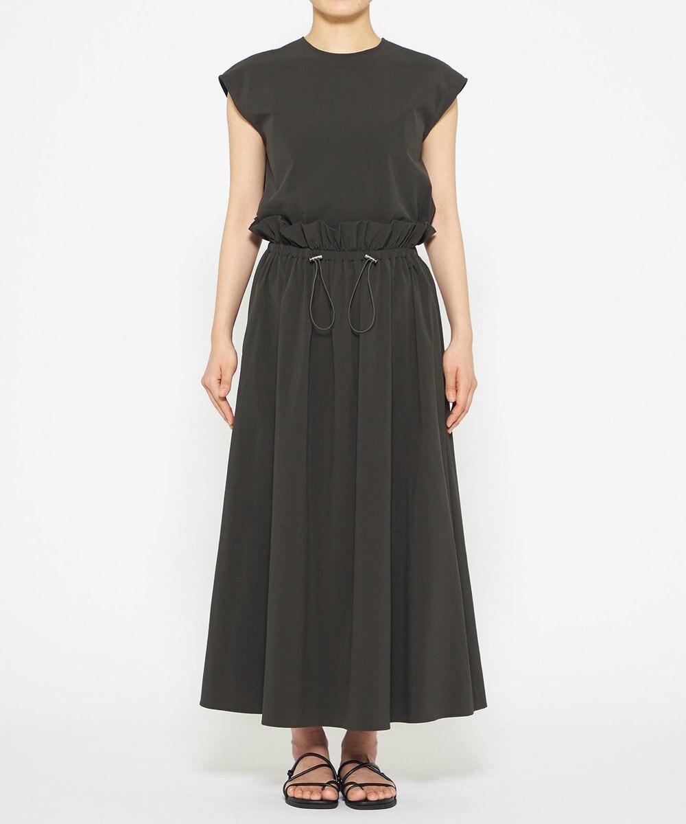 uncrave 【撥水・接触冷感・UVカット・洗濯機洗い可】マルチファンクションナイロン フレアスカート（uncrave STANDARD） 