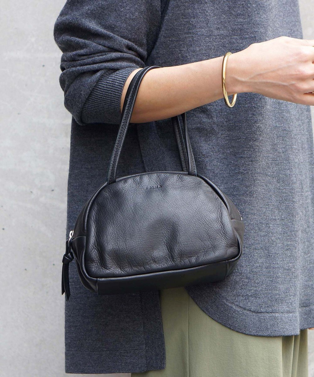 FOLNA RD ソフトレザーボストンバッグ SS-SIZE 