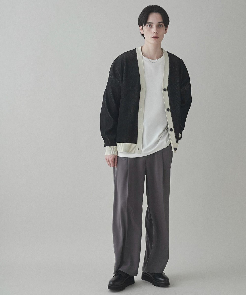 WEGO クリアライトリバーシブルカーディガン 