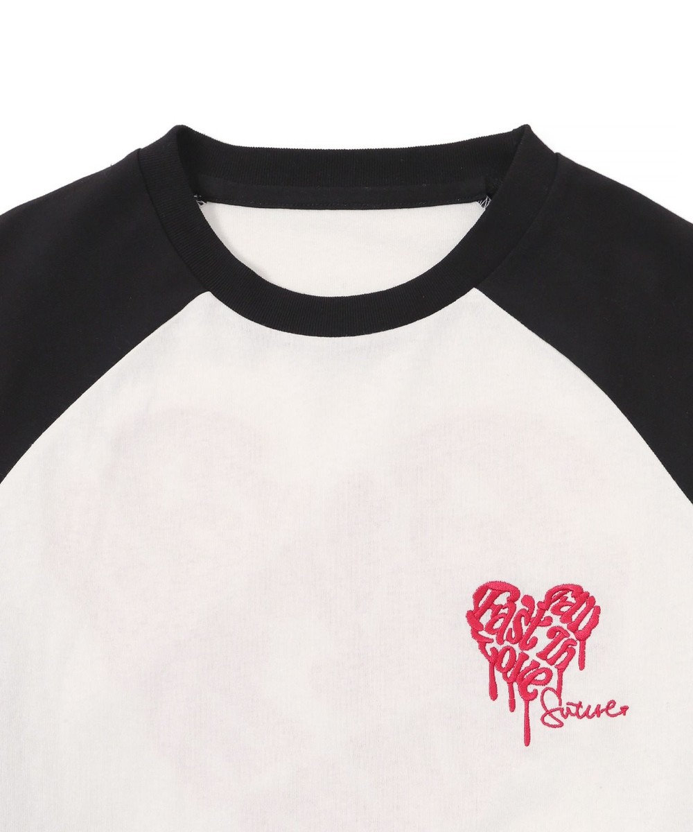 WEGO ラグランハートグラフィックT（LS） 