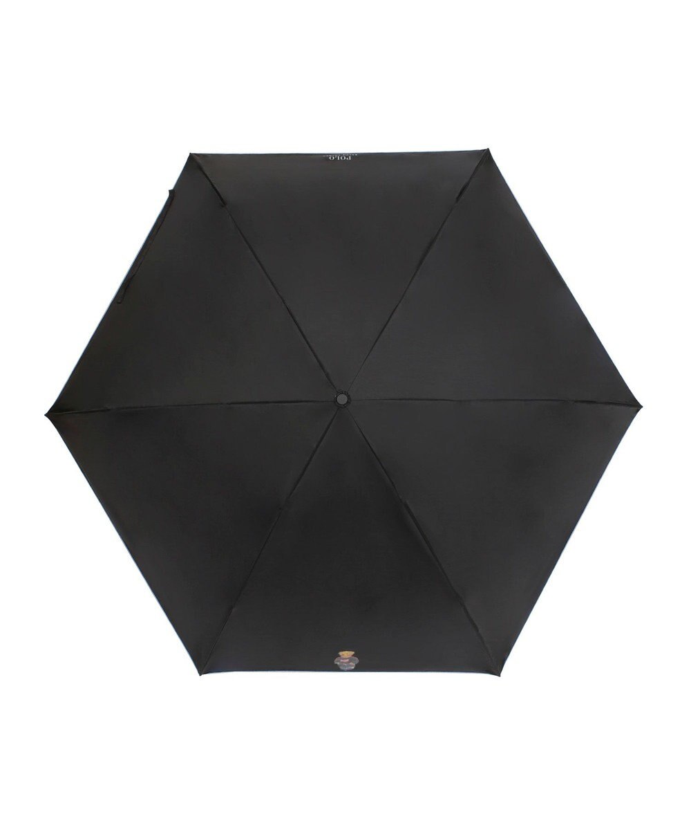 MOONBAT 【自動開閉】POLO RALPH LAUREN 遮光 晴雨兼用 折りたたみ日傘 無地 ポロベア 