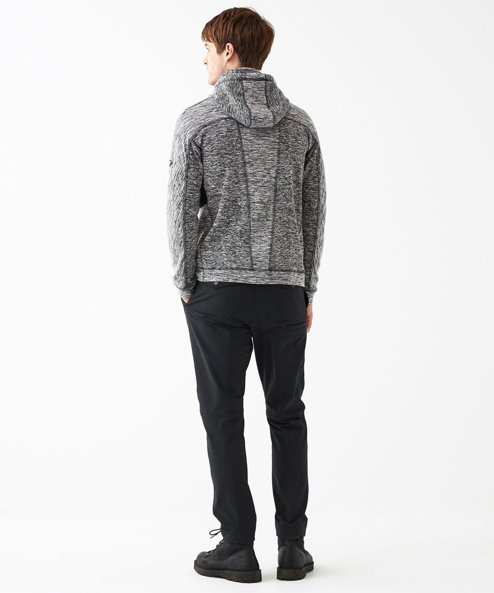 JOSEPH ABBOUD MOUNTAIN 【UNISEX】ランダムスラブリップ パーカー 