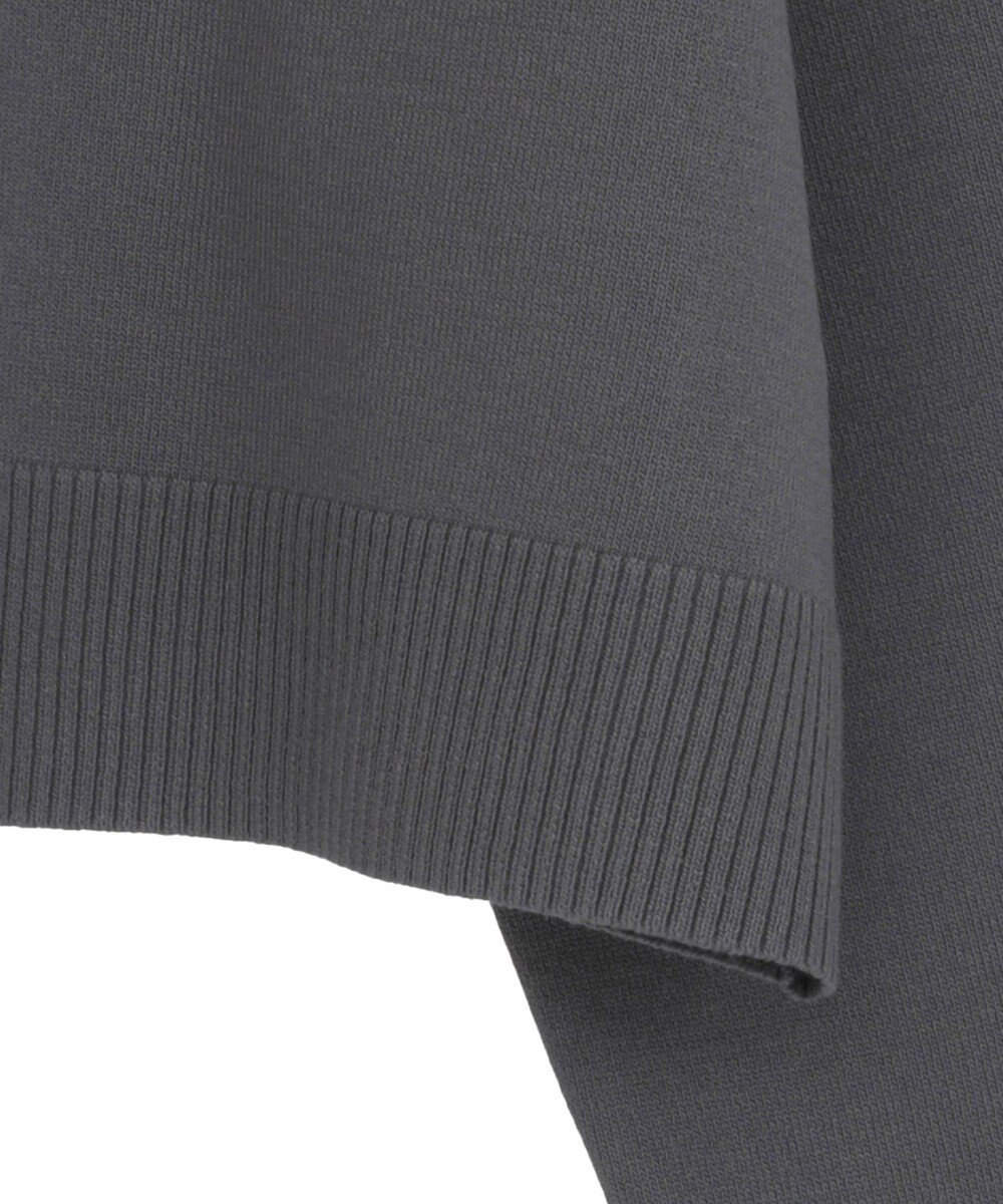 earth music&ecology ロゴ刺繍カーディガン 