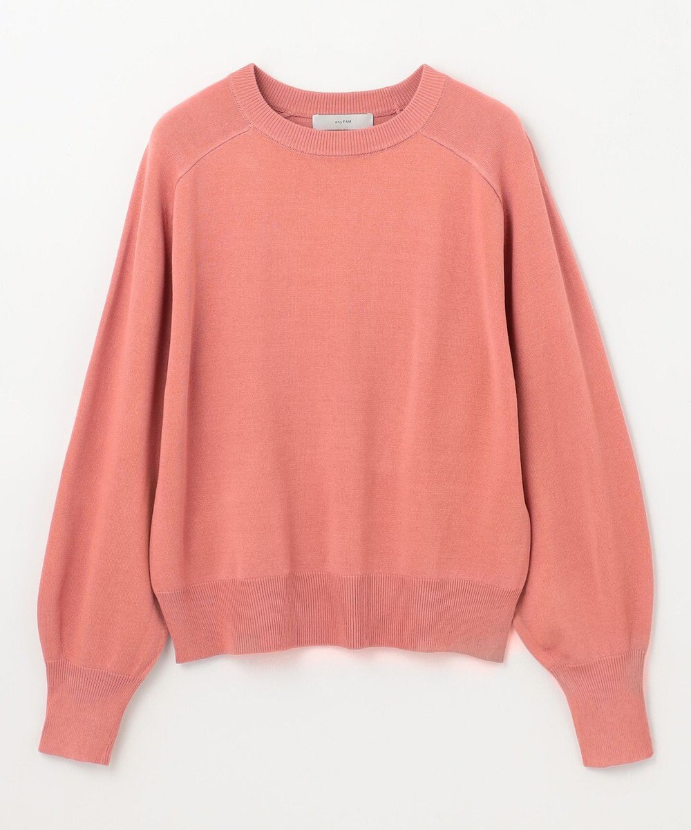 ANY 【洗濯機可】スプリングラグランニット 