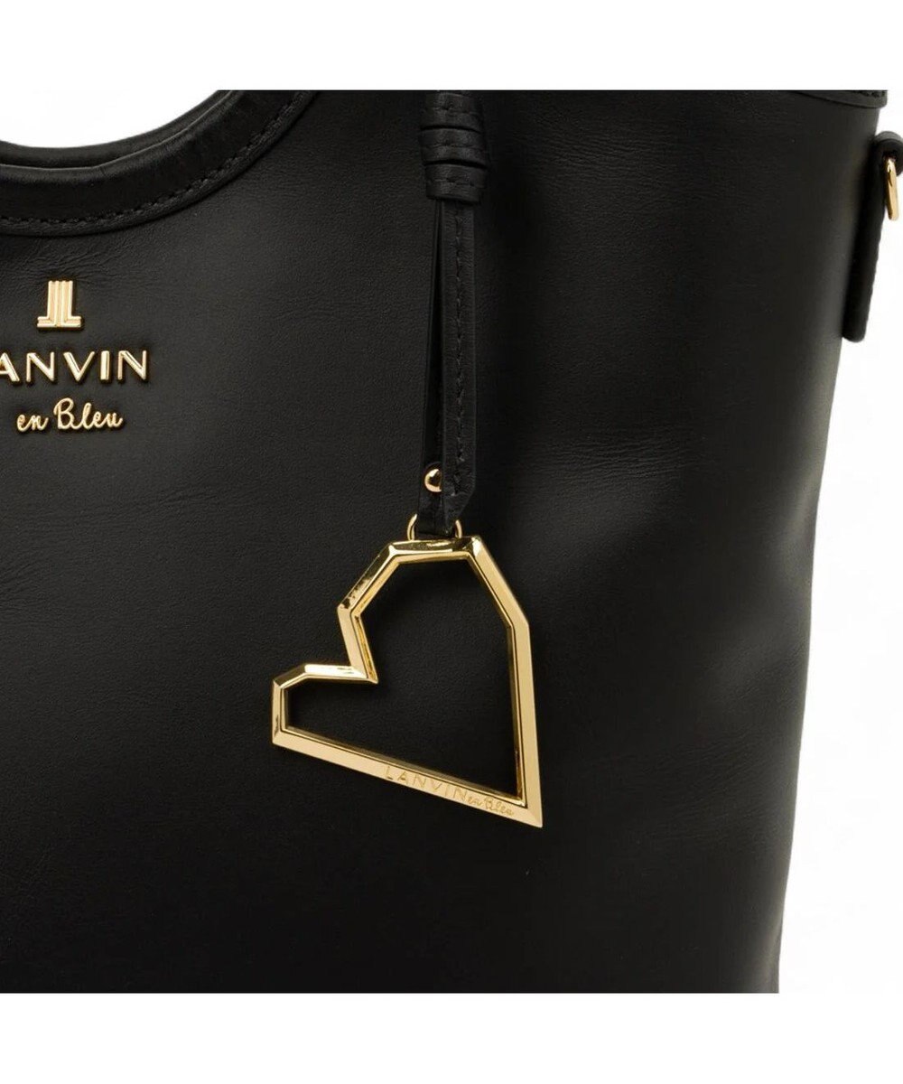 LANVIN en Bleu カリテ 2WAYハンドバッグ 