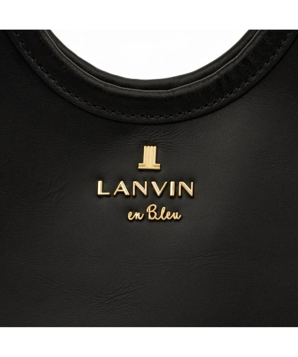 LANVIN en Bleu カリテ 2WAYハンドバッグ 