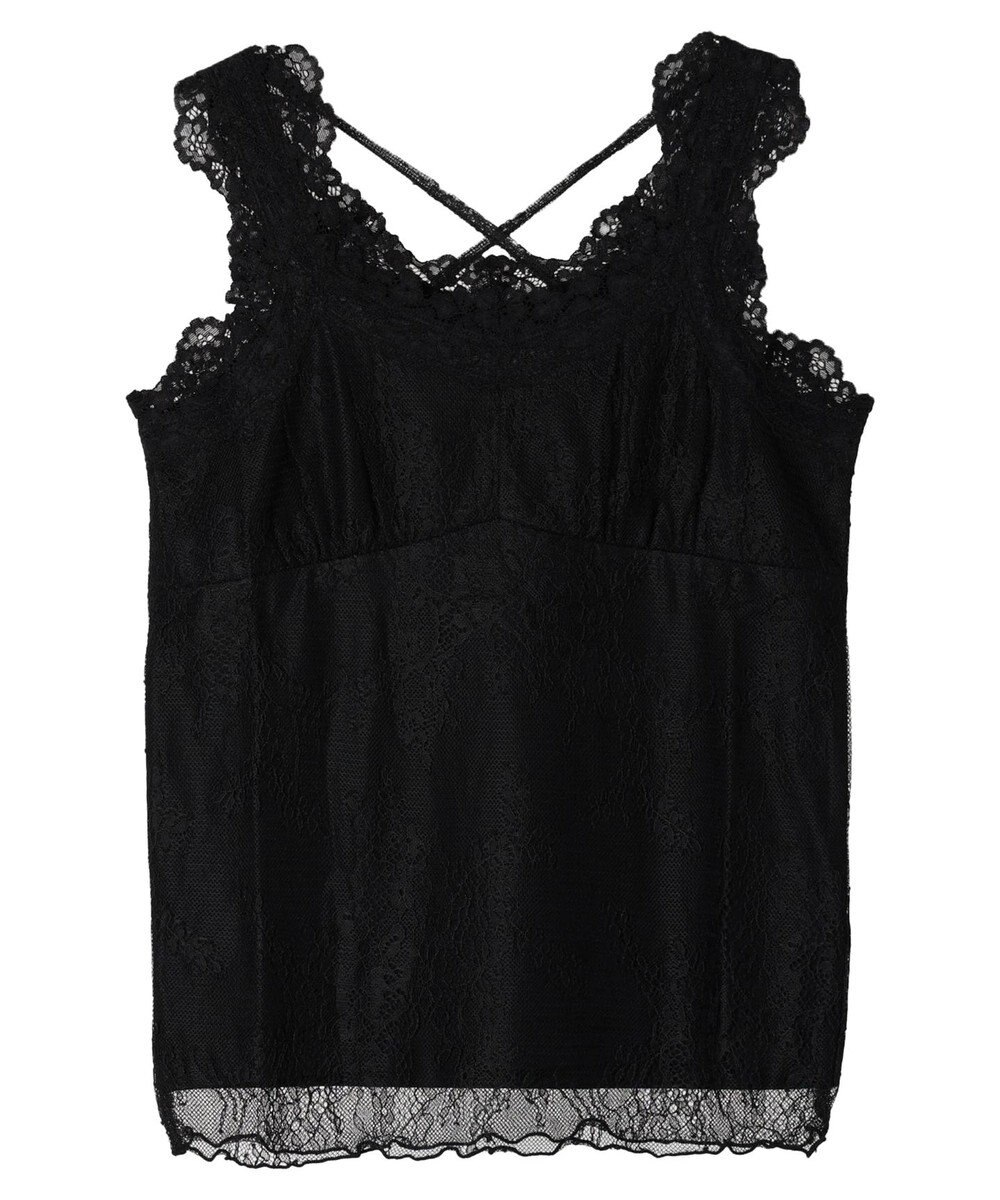 earth music&ecology 総レースキャミソール 