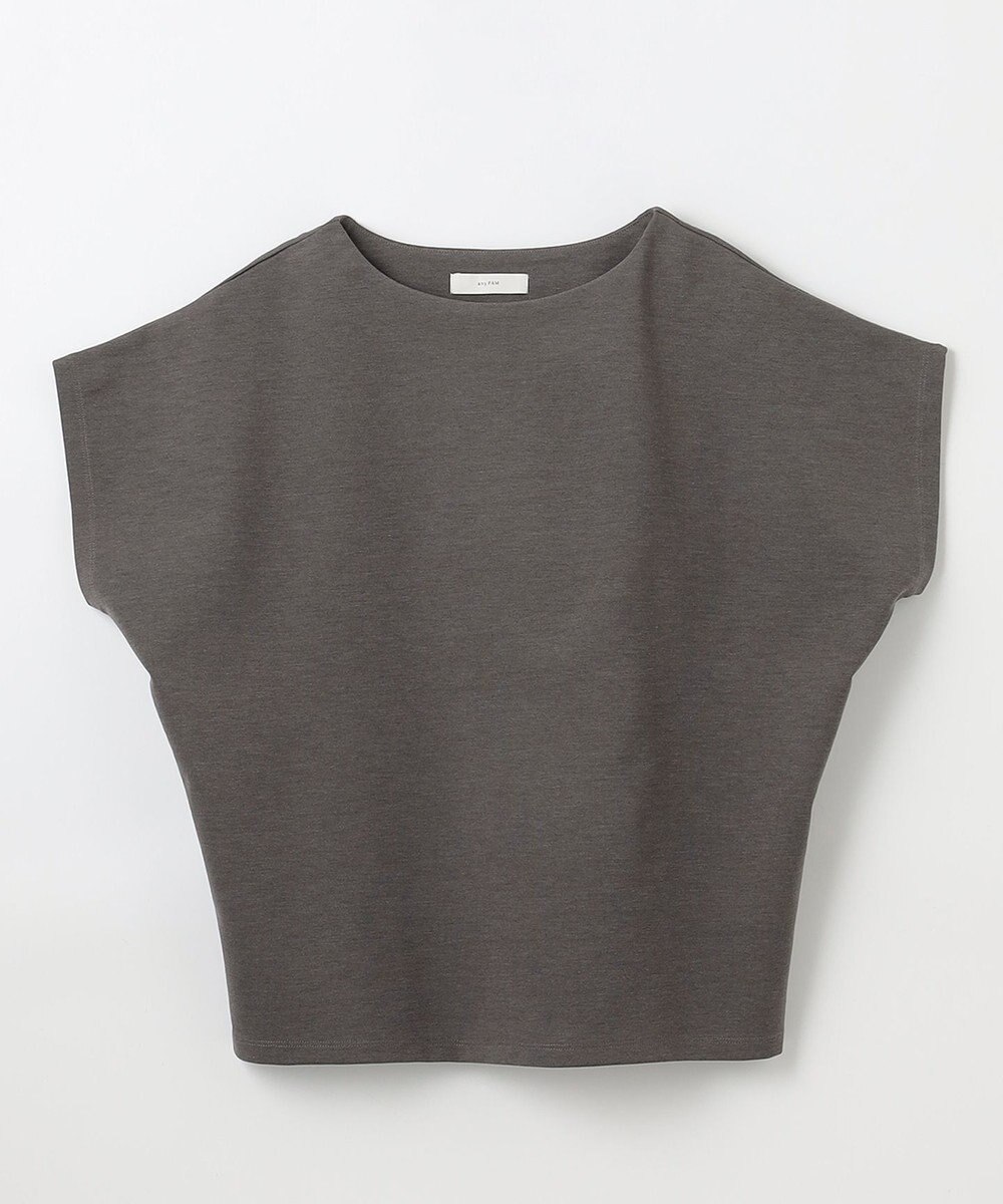 ANY 【洗濯機可/接触冷感/UVカット/アンチピリング】ドライポンチフレンチスリーブプルオーバー 