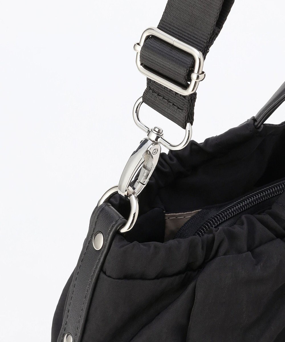 LA BAGAGERIE 【MONICA】サイドギャザー2WAYトートバッグ Mサイズ 