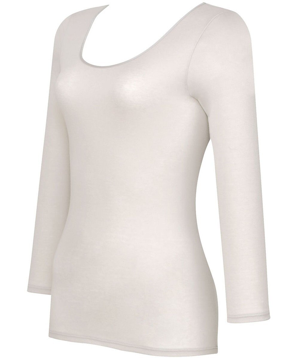 WACOAL インナー 綿100％(身生地) オーガニックコットンを使用 ムレにくい 8分袖 長袖 レディース CLD329 /ワコール 