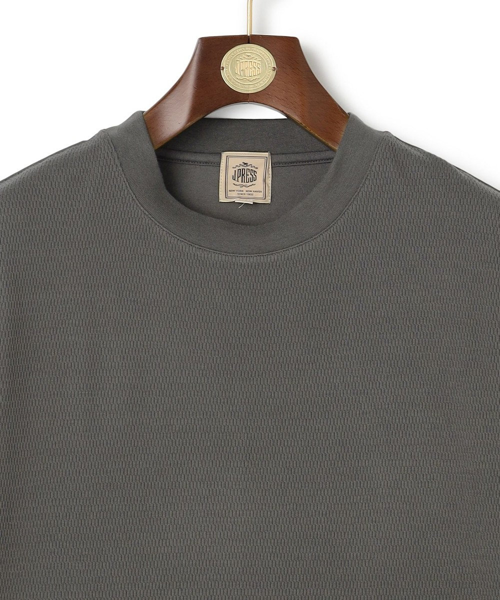 J.PRESS MEN 【WEB・一部店舗限定】ヴァーティカルケーブルTシャツ 