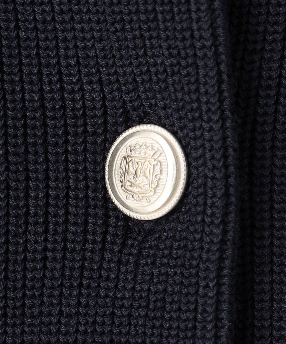 J.PRESS LADIES 【洗える】ORGANIC GASS COTTON クルーネック アウター 