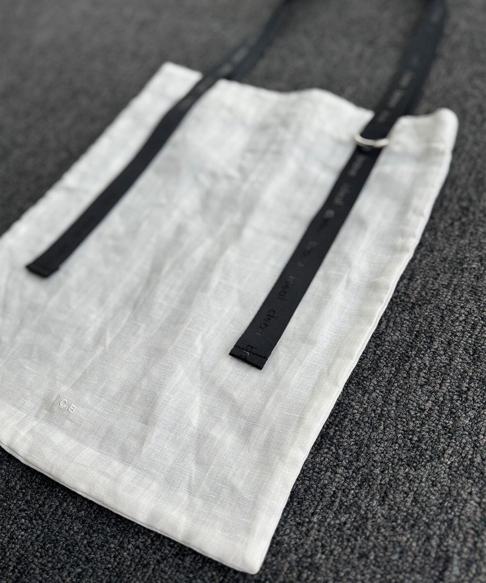 ICB 【A4サイズ収納可】ロゴハンドルトートバッグ 