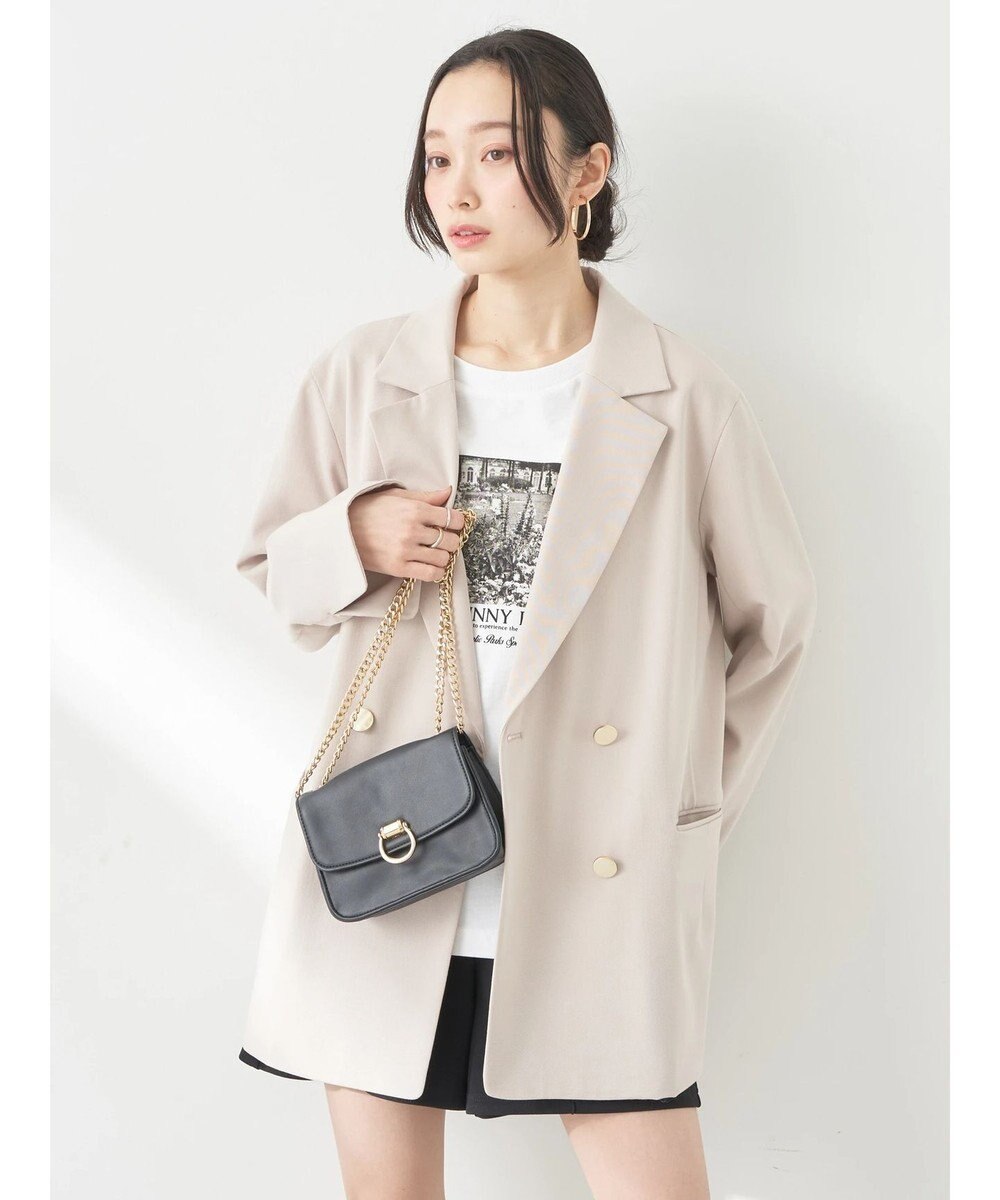 earth music&ecology ダブルテーラードジャケット 