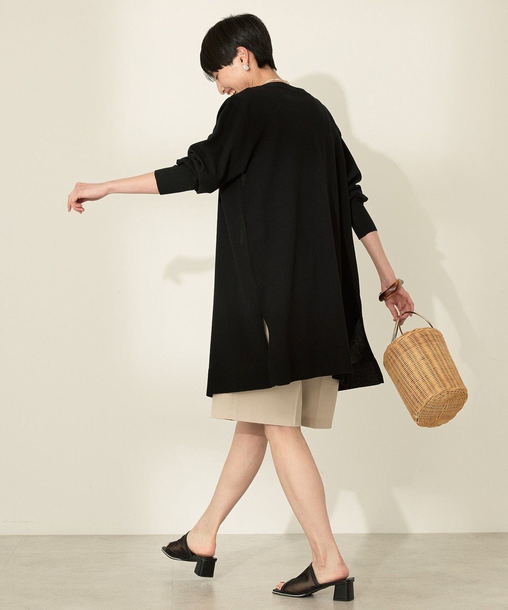 AMERICAN HOLIC ウォッシャブルVネックロングカーディガン 