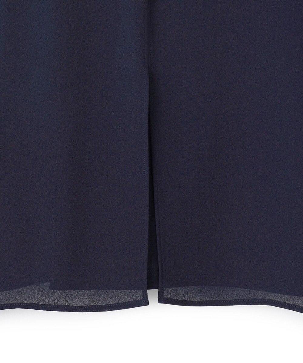 BEIGE， 【WEB限定・洗える】MELISSA / バックシフォンスキッパー半袖トップス 