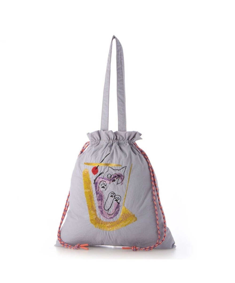 UNBILLION カシュカシュ cachecache / naabコラボ刺繍キャットトート 