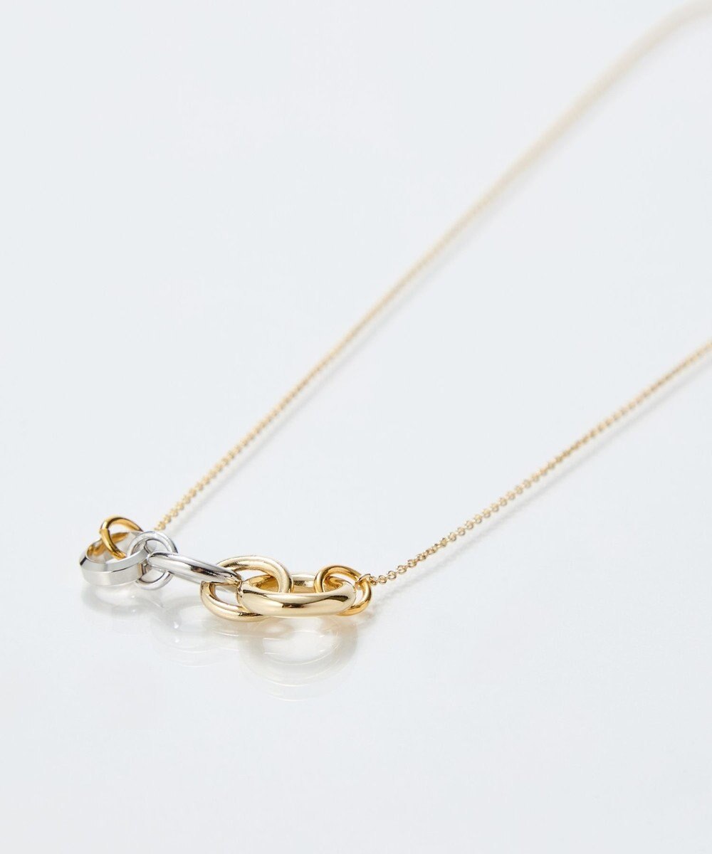 Phoebe 【金属アレルギー対応】ミックスループメタルネックレス　ゴールド　ニッケルフリー 