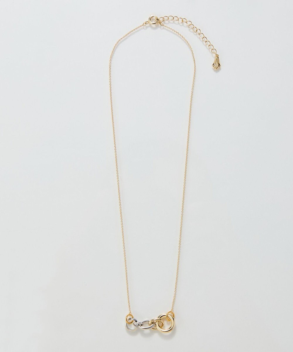 Phoebe 【金属アレルギー対応】ミックスループメタルネックレス　ゴールド　ニッケルフリー 
