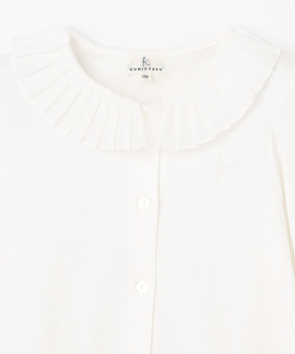 組曲 KIDS 【110-140㎝】プリーツカラー ブラウス 