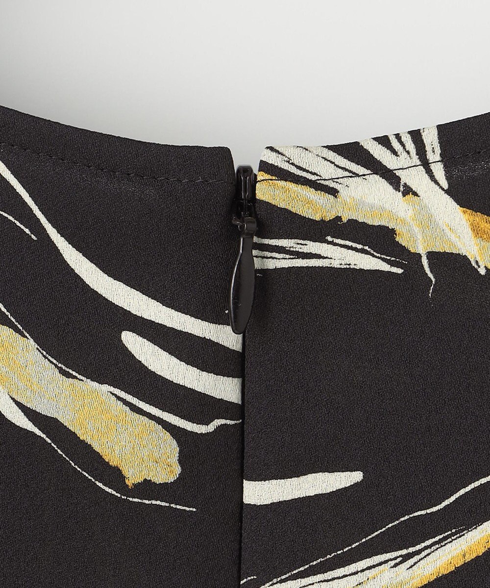 23区 S 【洗える】スリークボタニカルプリント ブラウス 