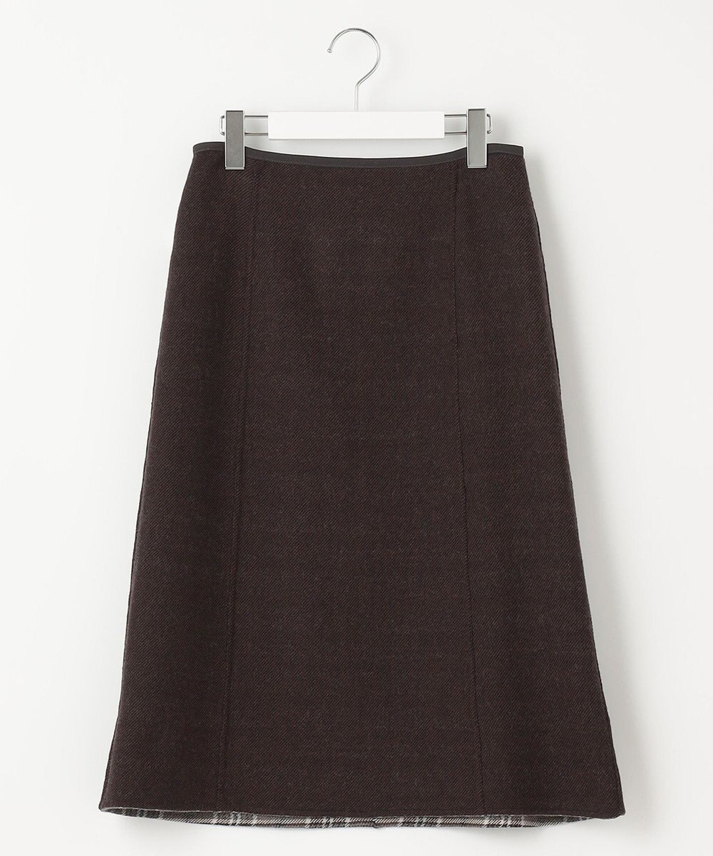 J.PRESS LADIES ミルドウールリバーチェック スカート 