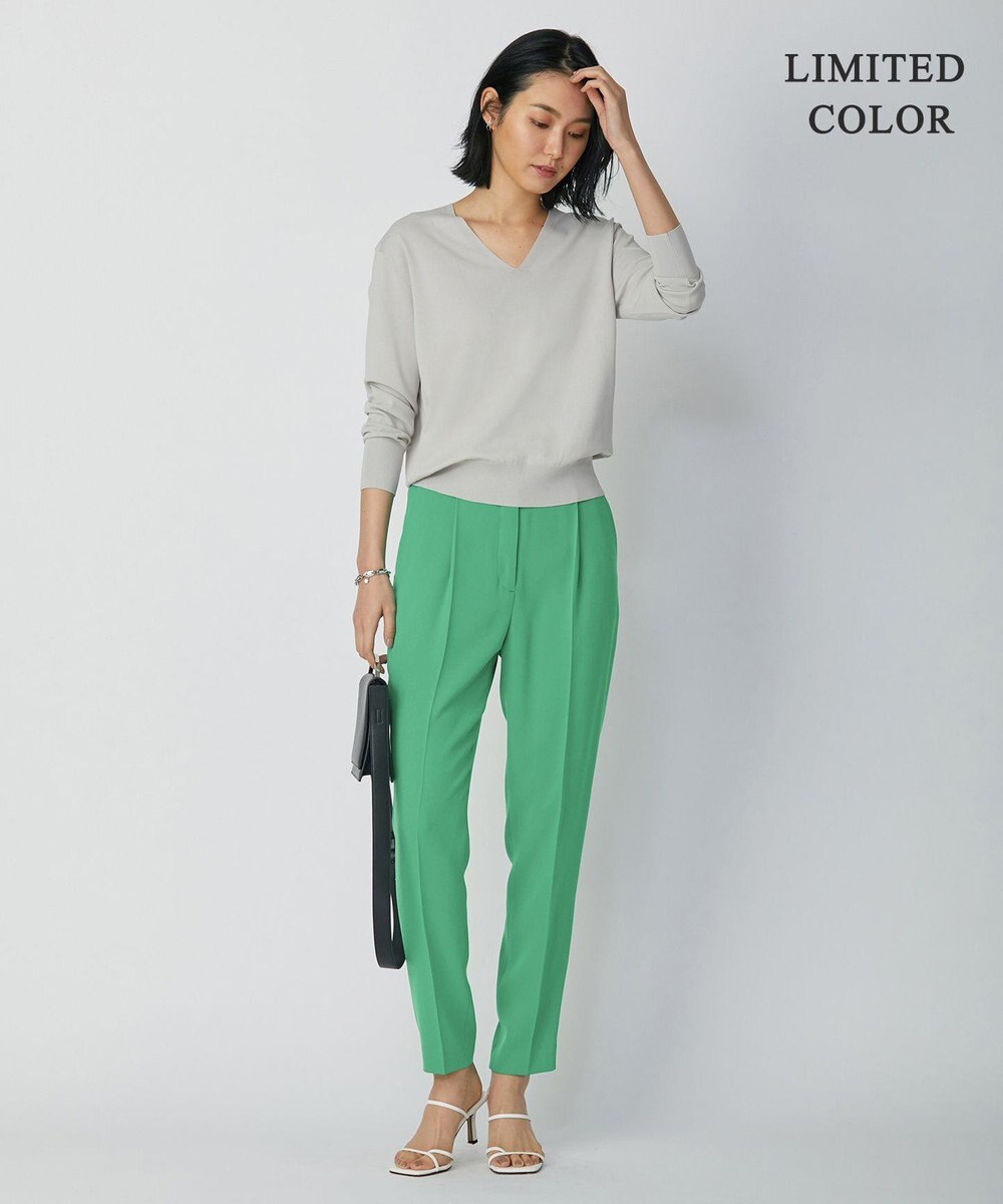 ICB 【WEB限定カラーあり・洗える】シンセティックハイゲージ Vネックプルオーバー 