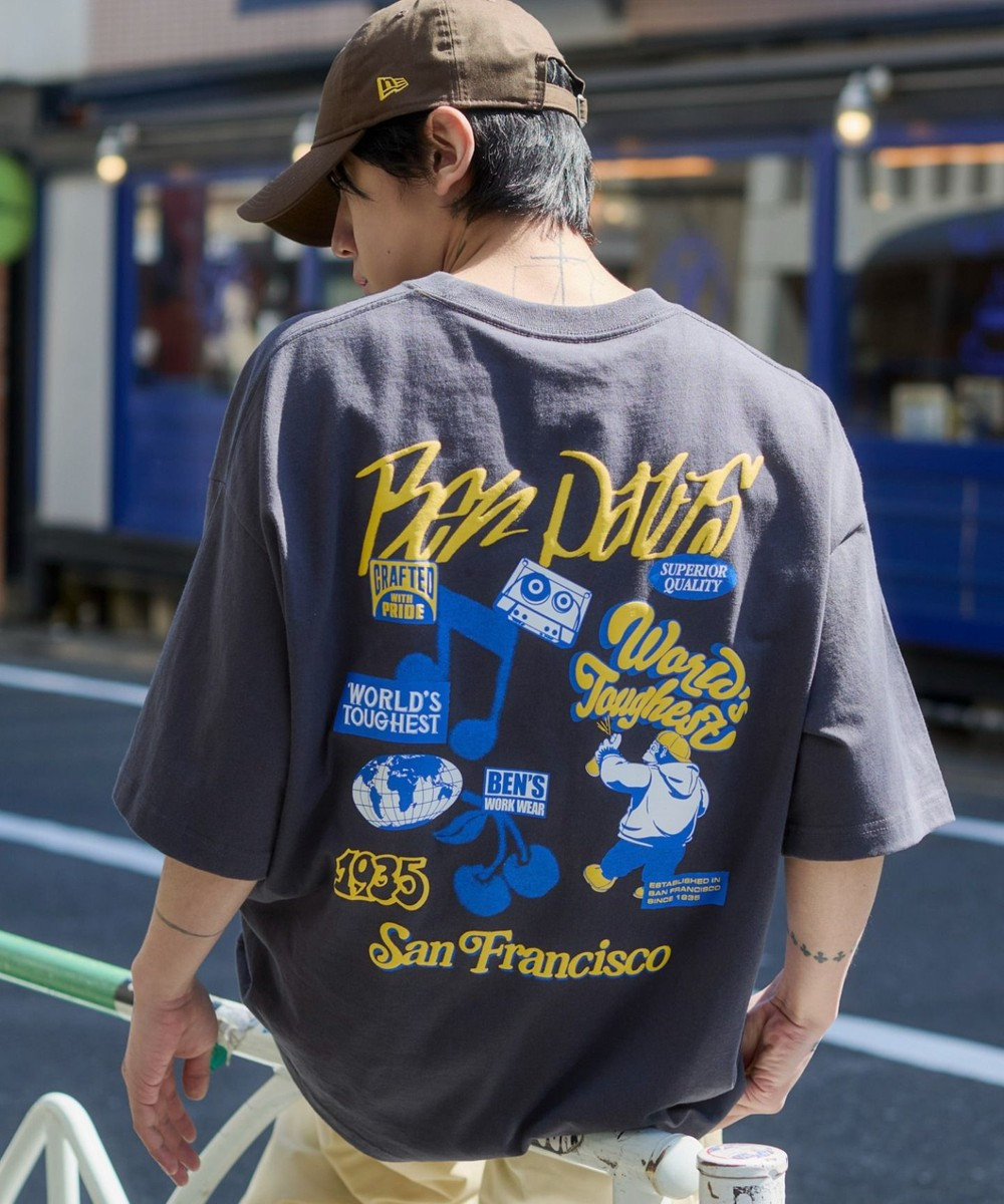 WEGO 【SMLサイズ展開】別注BENDAVISグラフィックT（SS） 