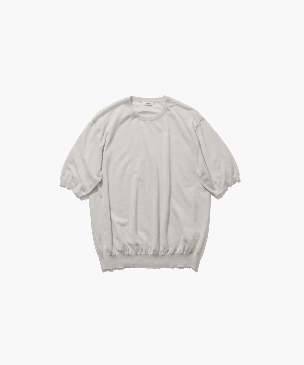 ATON HIGH TWIST COTTON | クルーネックセーター 