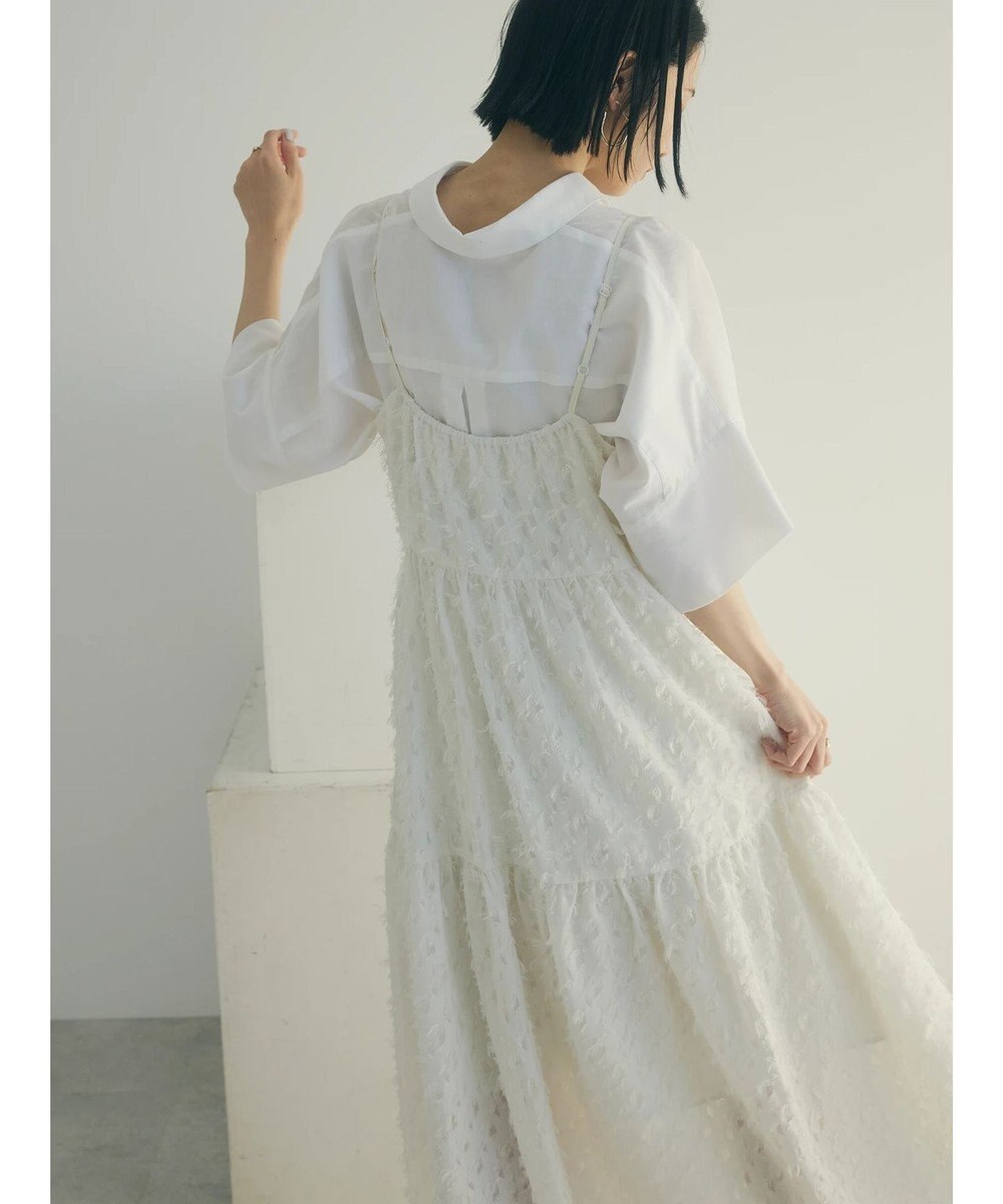 Green Parks armonia.フェザージャガードキャミワンピース 