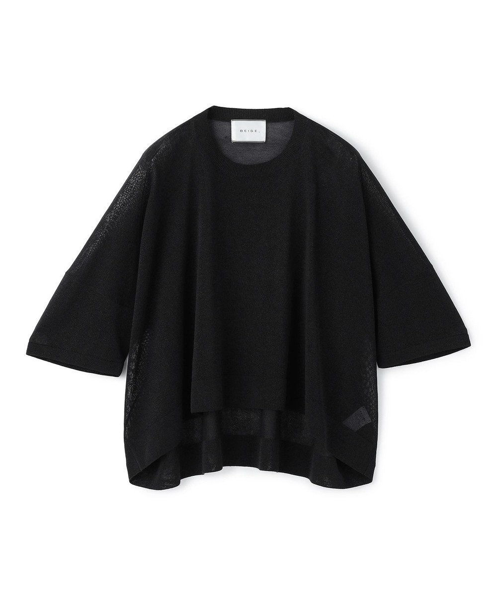 BEIGE， YOOPER / ドライタッチ シアーニット 