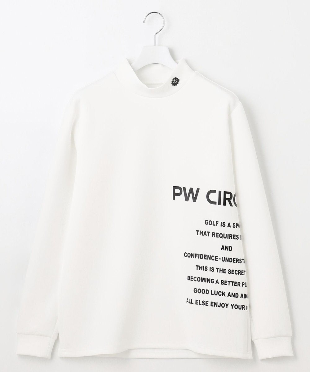 PW CIRCULUS 【ストレッチ / 快適 / 一枚でサマになる】【MEN】NEW ロゴモック T 
