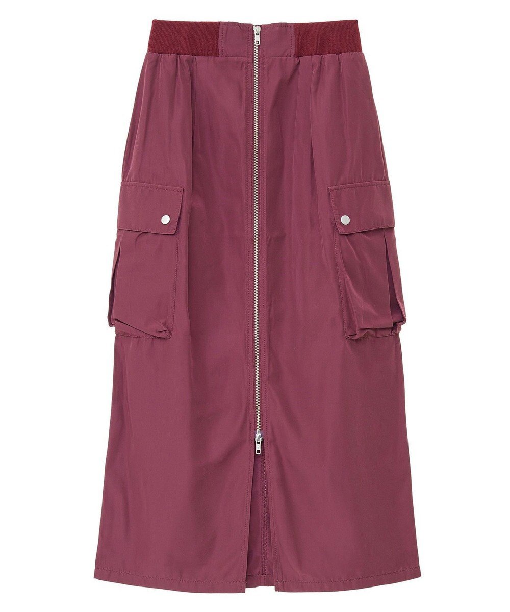 Green Parks ・ＳＵＧＡＲ　ＳＰＯＯＮ　ミリタリーＩラインスカート 